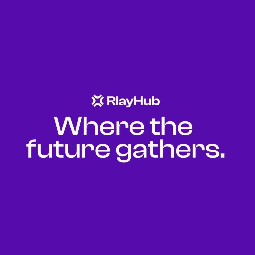Rlay Hub Slogan Card